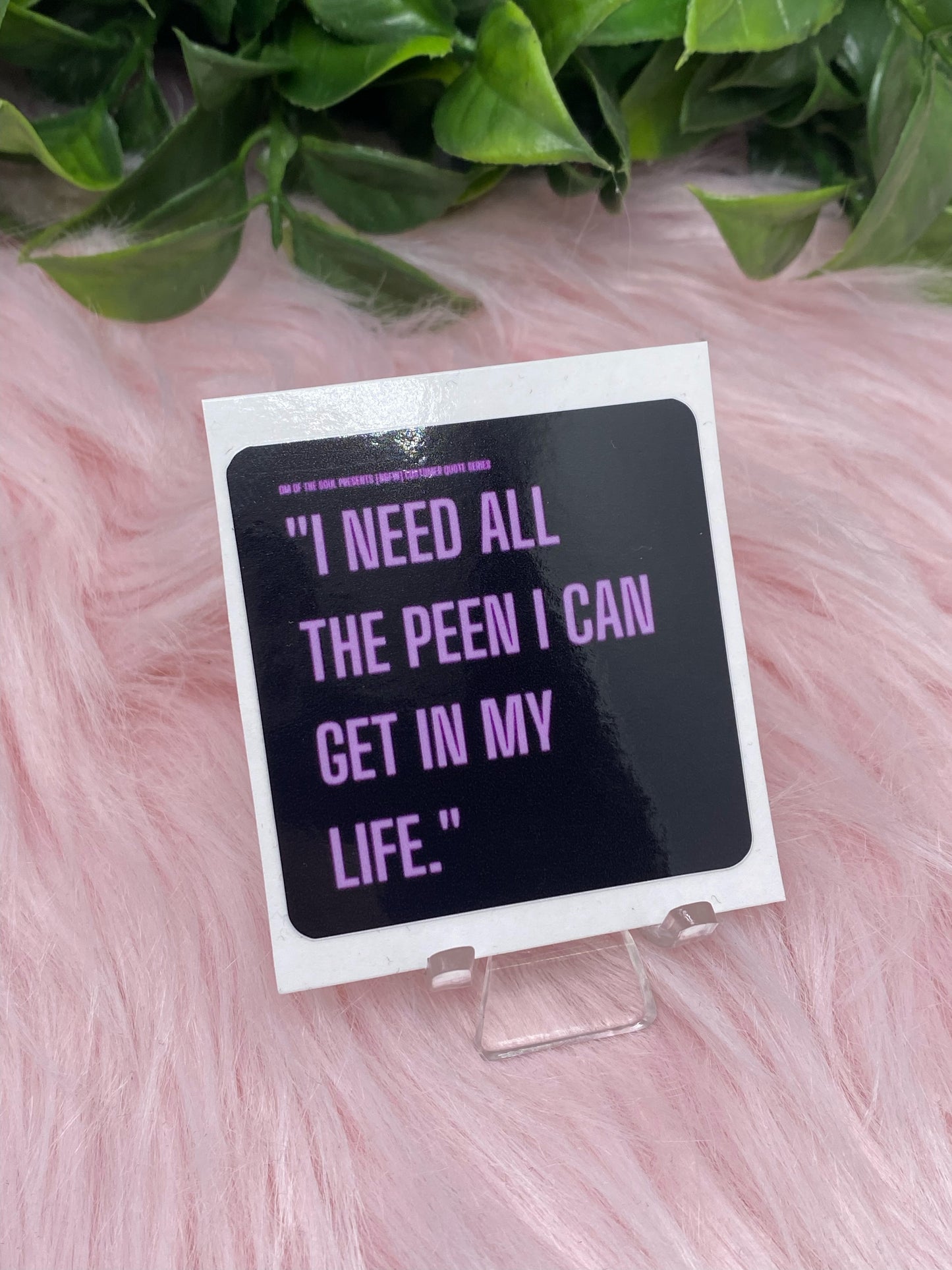 R-rated customer quote stickers - OM of the Soul