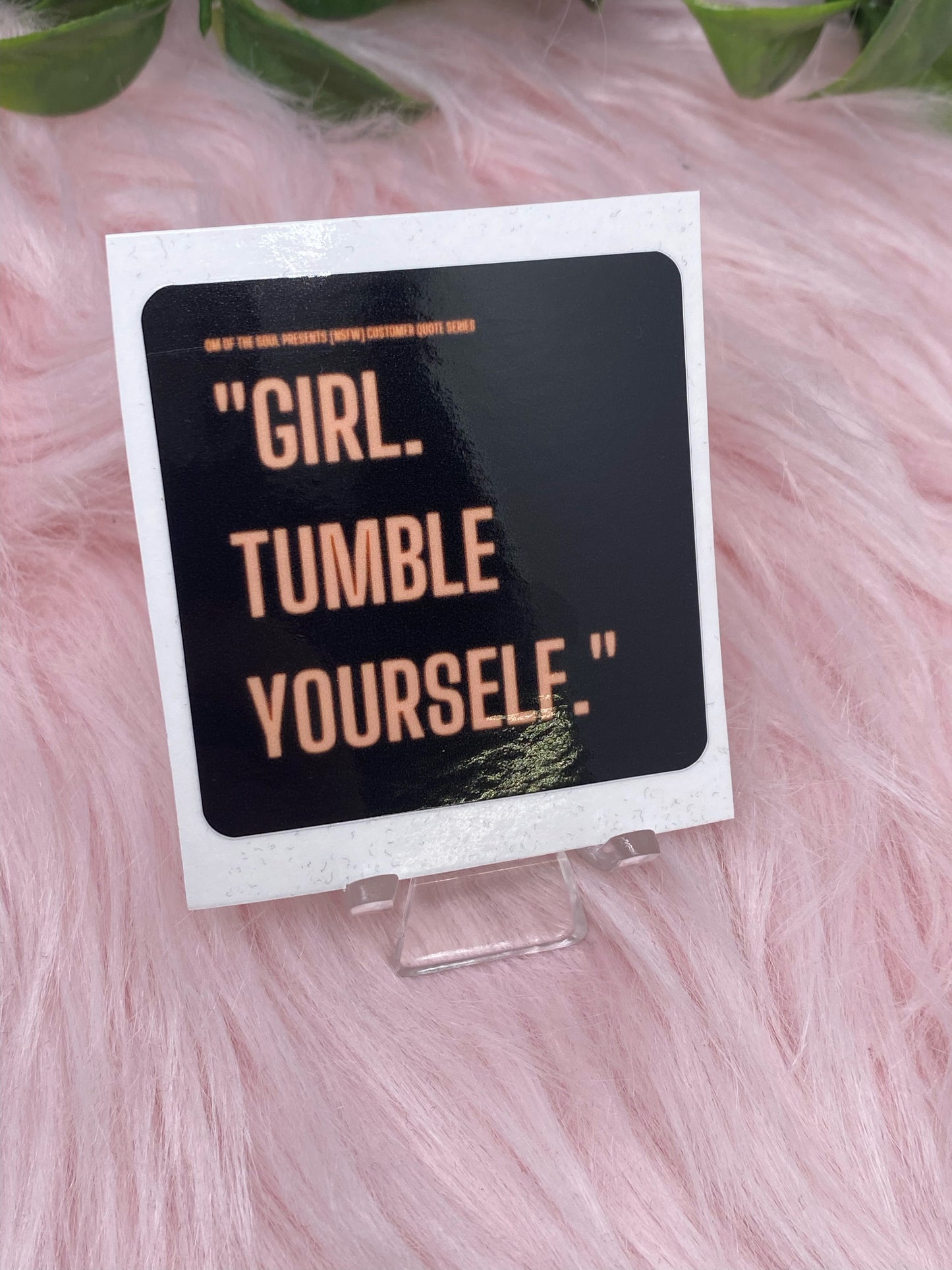 R-rated customer quote stickers - OM of the Soul