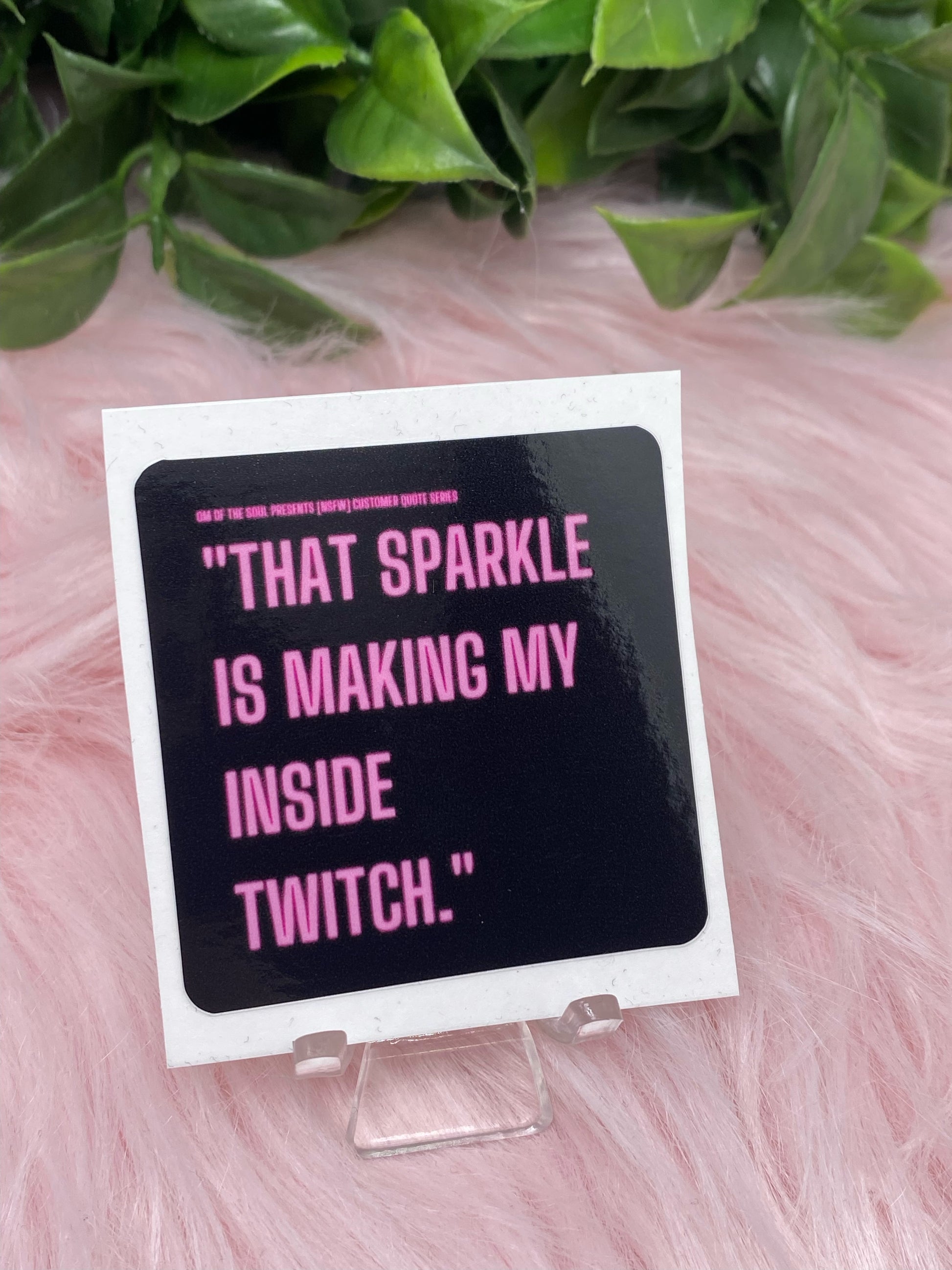 R-rated customer quote stickers - OM of the Soul