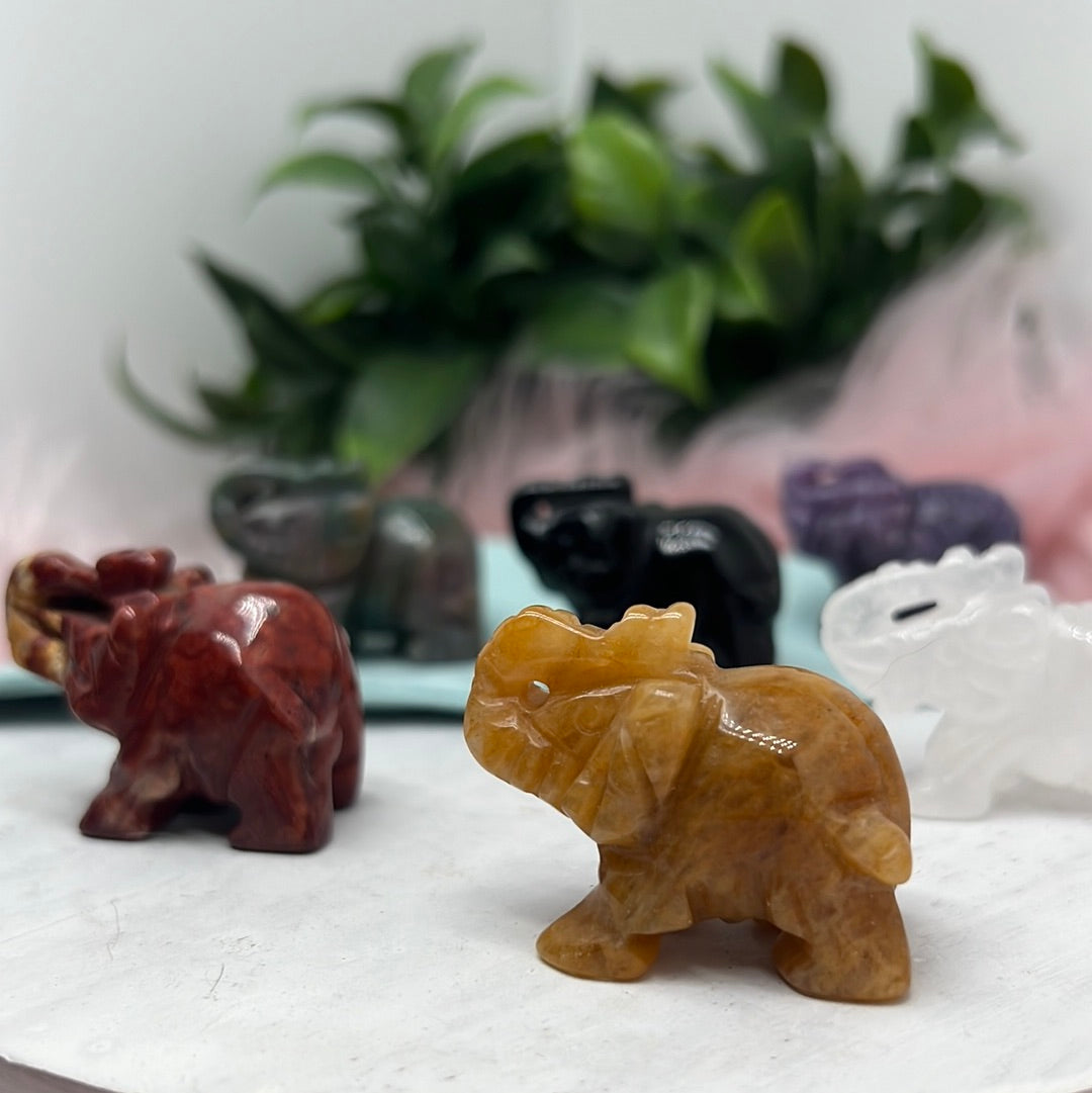 Mystery elephant carving bundle - OM of the Soul