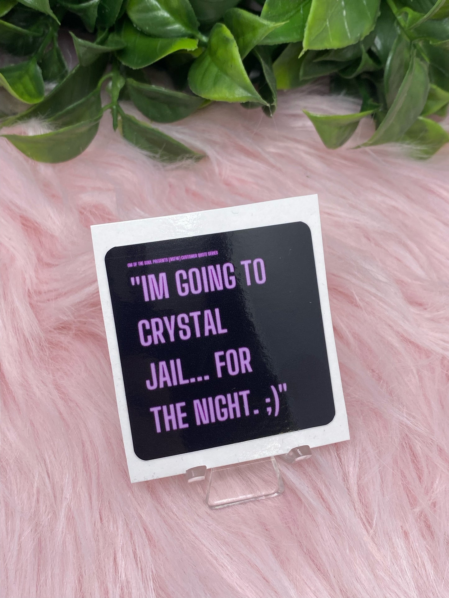 R-rated customer quote stickers - OM of the Soul