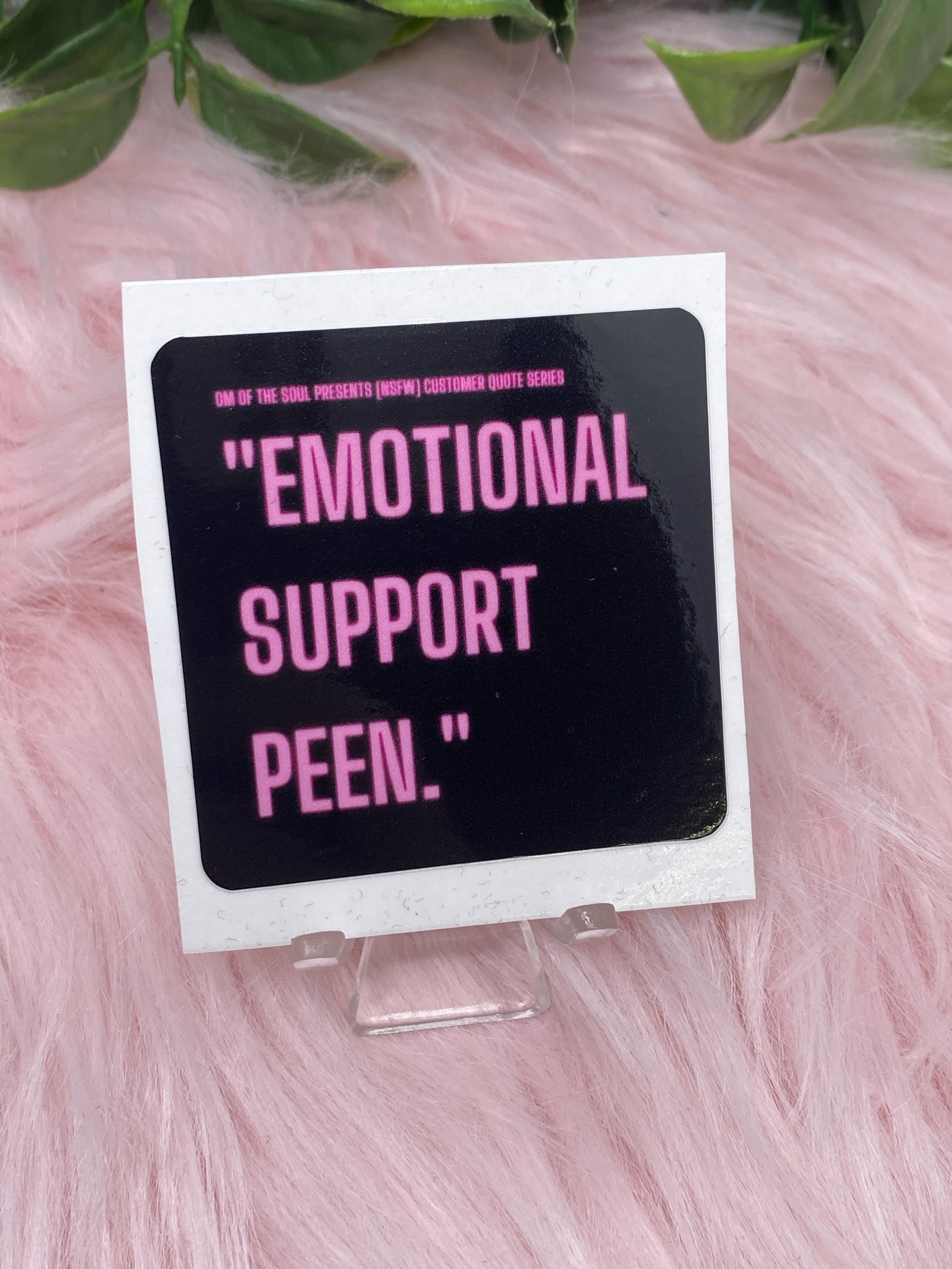 R-rated customer quote stickers - OM of the Soul