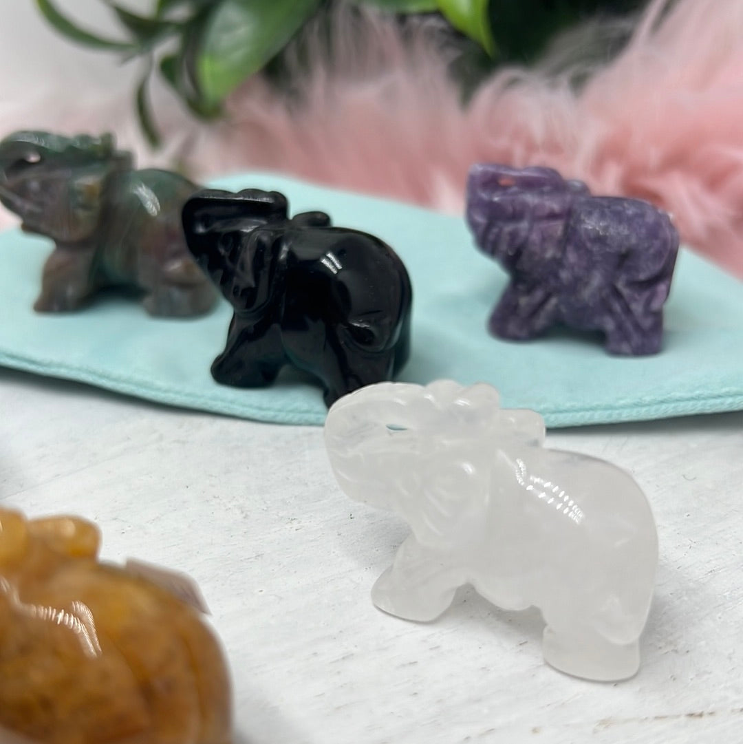 Mystery elephant carving bundle - OM of the Soul
