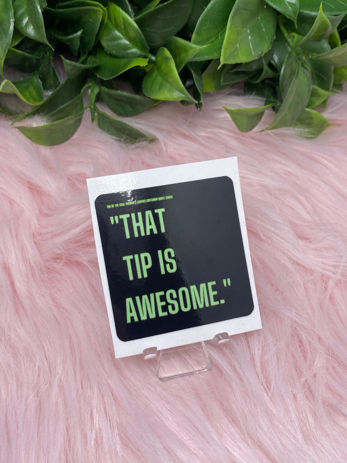 R-rated customer quote stickers - OM of the Soul